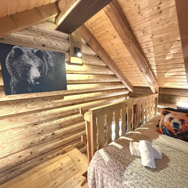 L'OURS NOIR Chalet en rondins - Chalet con 2 Camere da Letto - 23