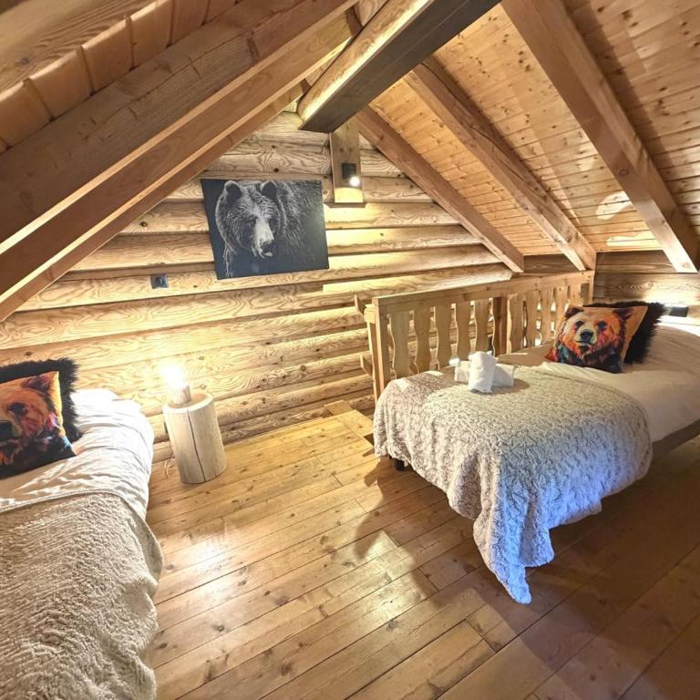 L'OURS NOIR Chalet en rondins - Chalet con 2 Camere da Letto - 6