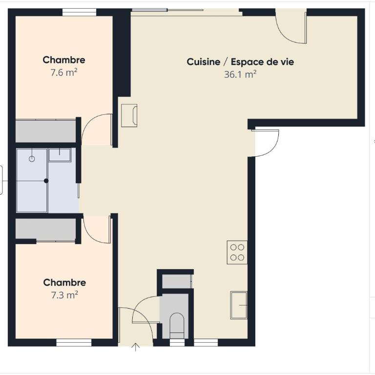 Maison 4 pers jardin & terrasse proche plage - Maison de Vacances - 21