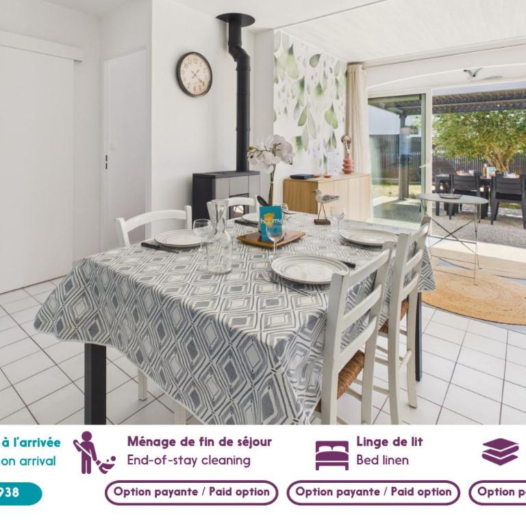 Maison 4 pers jardin & terrasse proche plage - Maison de Vacances - 3