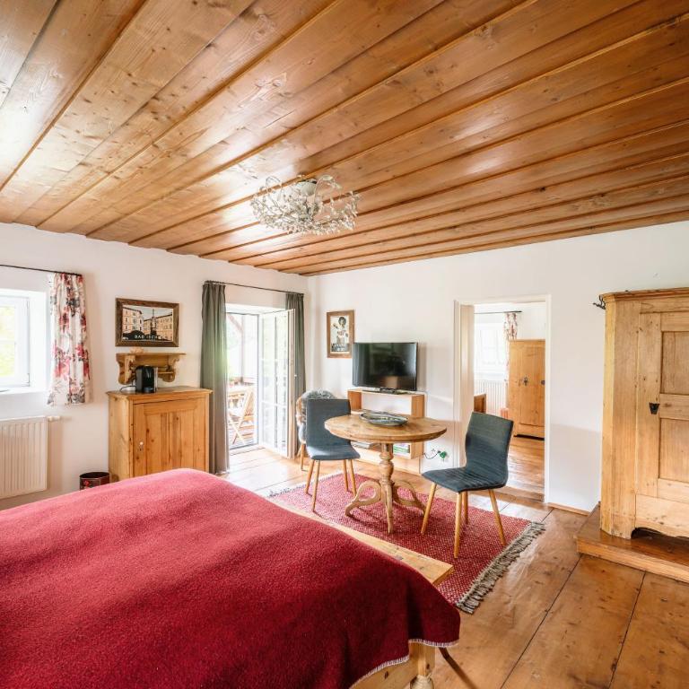 Landlust Ischl - Doppelzimmer mit Balkon (3 Erwachsene) - 8