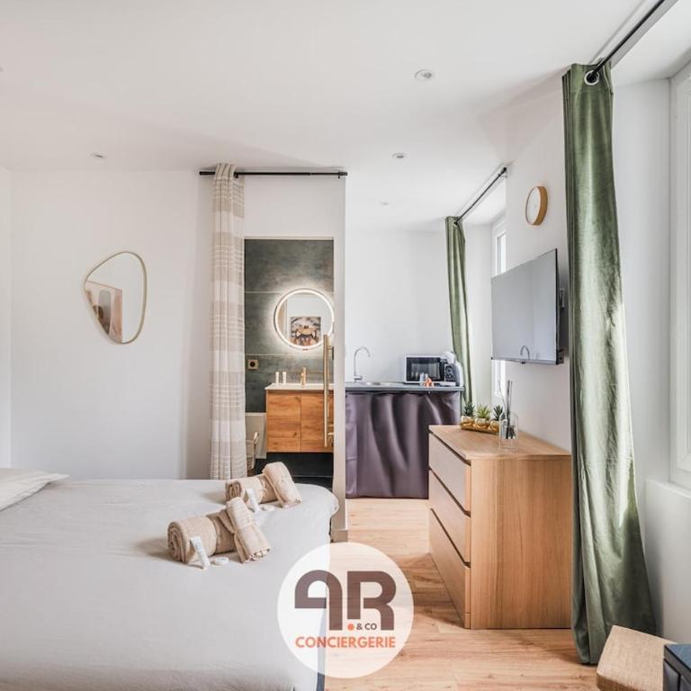 La Casa Bali - Studio rénové - Proche gare - 2 pers - Apartamento de 1 dormitorio - 13