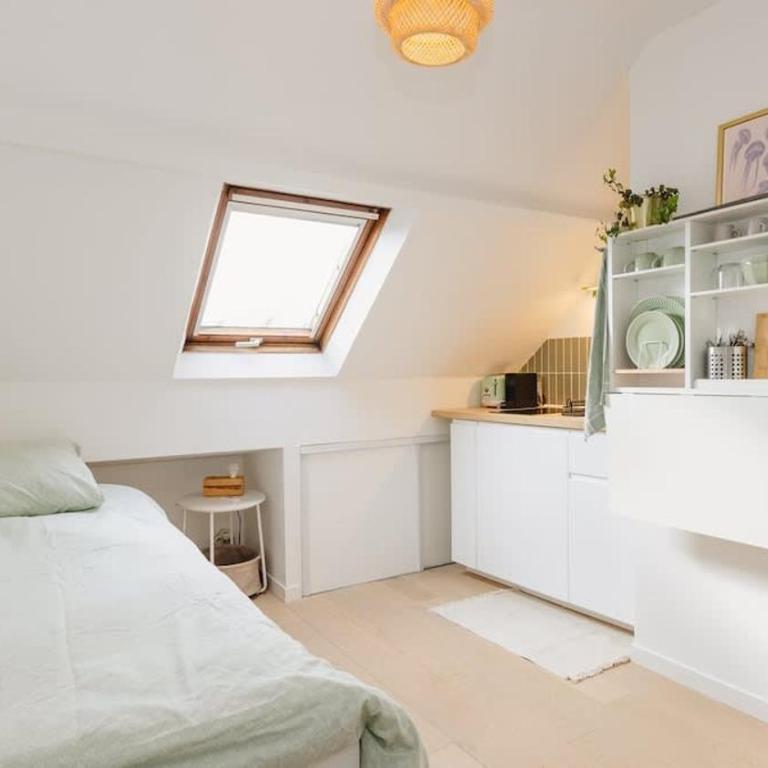 Studio Le Petit Guéhenno - Studio Lit Queen-Size - 1