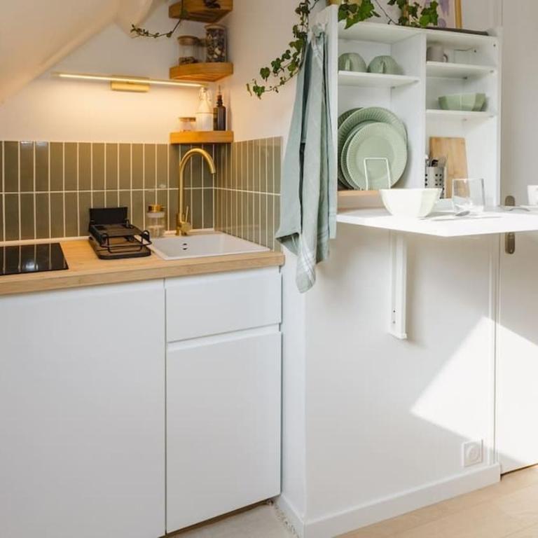 Studio Le Petit Guéhenno - Studio Lit Queen-Size - 13