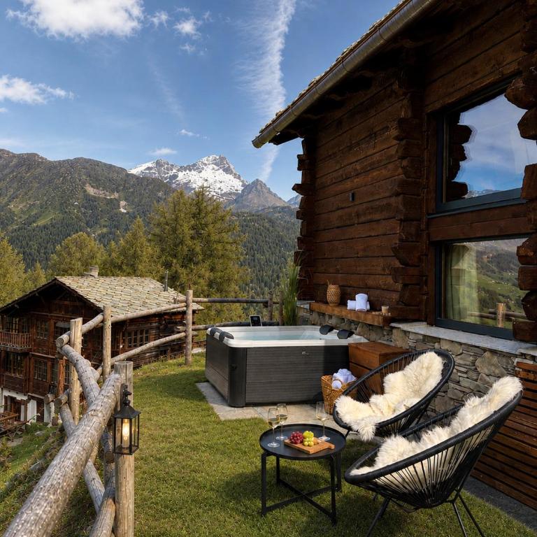 Chalet Paradise Sauna and Panoramic Views of Monte Rosa and the Matterhorn - Chalet con 2 Camere da Letto - 1