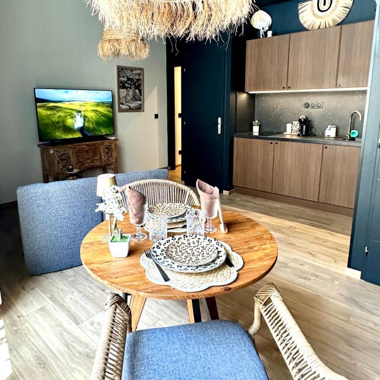 Escale Singulière - Balnéo, patio et confort 4 étoiles - Apartamento de 1 dormitorio - 17