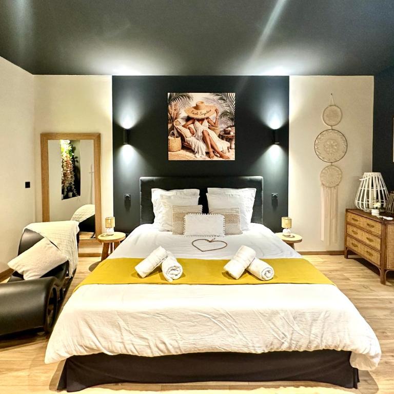 Escale Singulière - Balnéo, patio et confort 4 étoiles - Apartamento de 1 dormitorio - 15