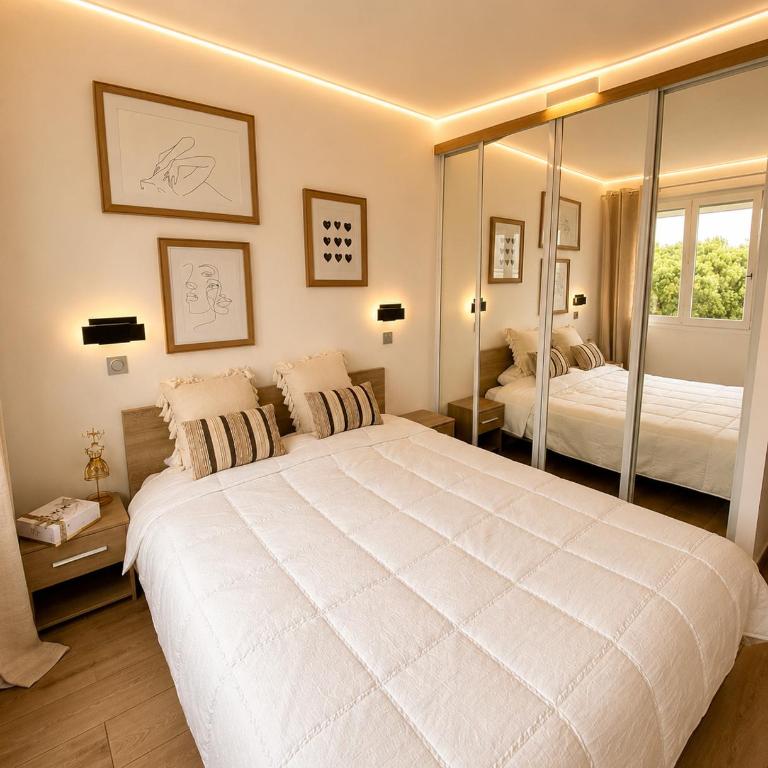 Magnifique 2 pièce 50 m² Antibes avec piscine - Appartamento con 1 Camera da Letto - 4