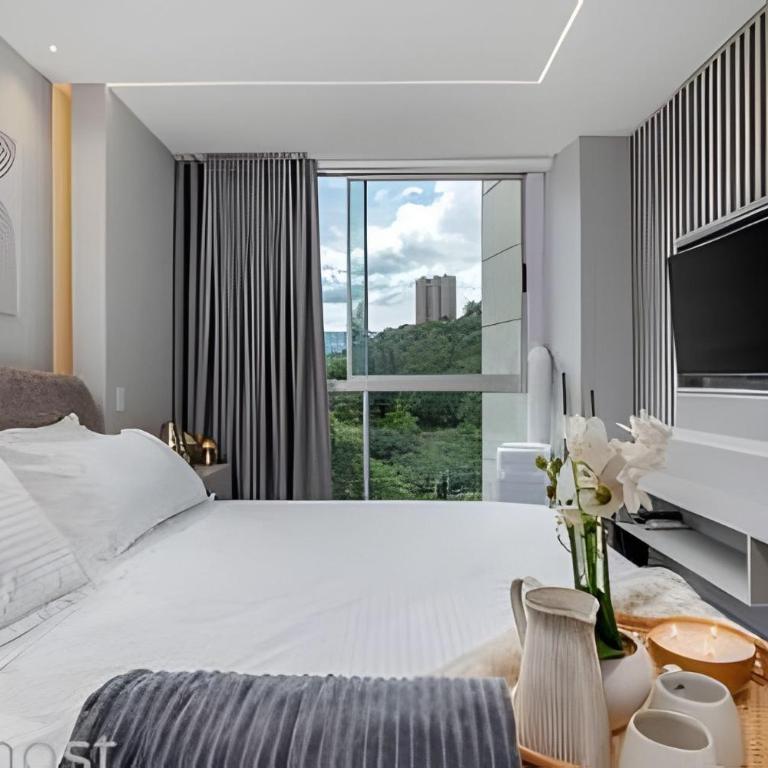Chic 1BR • Luxury, Pool, Gym • Steps from Provenza - Apartment - 6