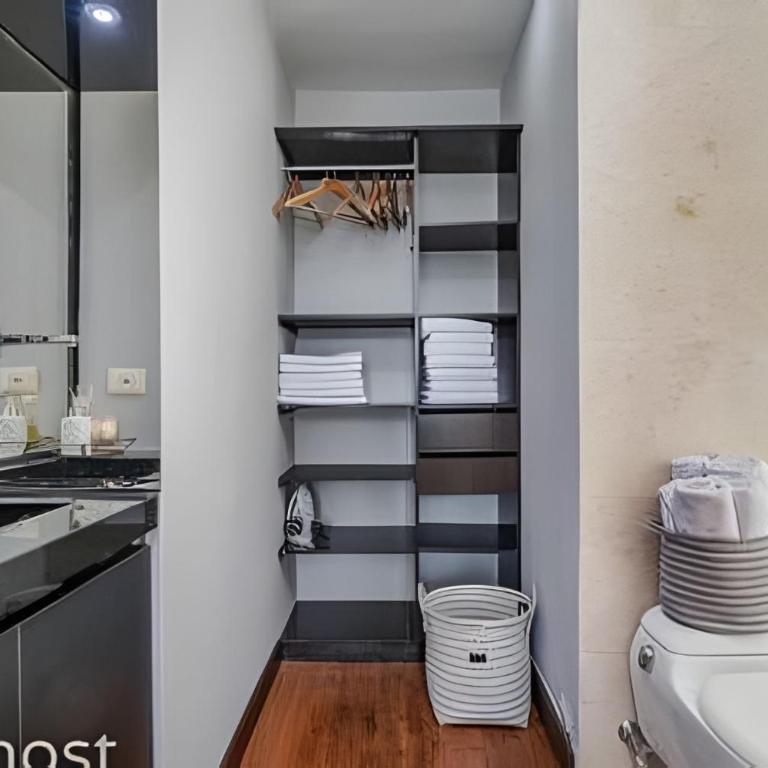 Chic 1BR • Luxury, Pool, Gym • Steps from Provenza - Apartment - 20