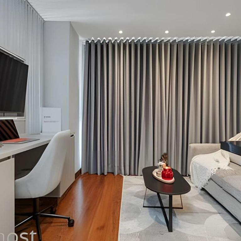 Chic 1BR • Luxury, Pool, Gym • Steps from Provenza - Apartment - 23