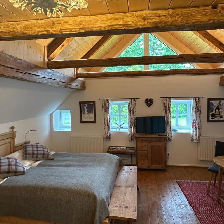 Landlust Ischl - Doppelzimmer mit Gartenblick - 7