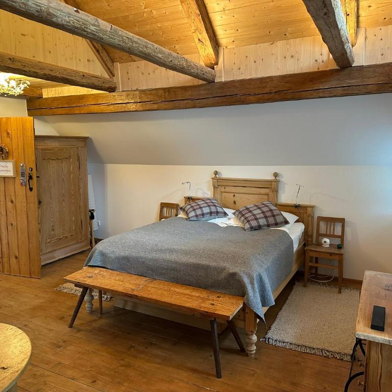 Landlust Ischl - Doppelzimmer mit Gartenblick - 9