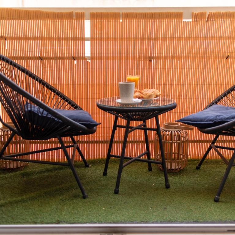 L'Escapade Balcon et Parking Privé entre Stade Vélodrome & Timone - Appartement 1 Chambre - 32