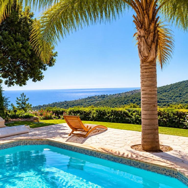 Villa avec piscine et vue mer à Cavalaire-sur-Mer - Villa - 1