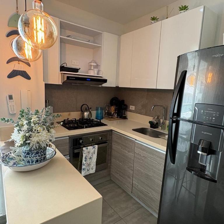 Cartagena Centro de Convenciones Hotel de las Americas con salida a playa 2BR Wifi - Two-Bedroom Apartment with Garden View - 38