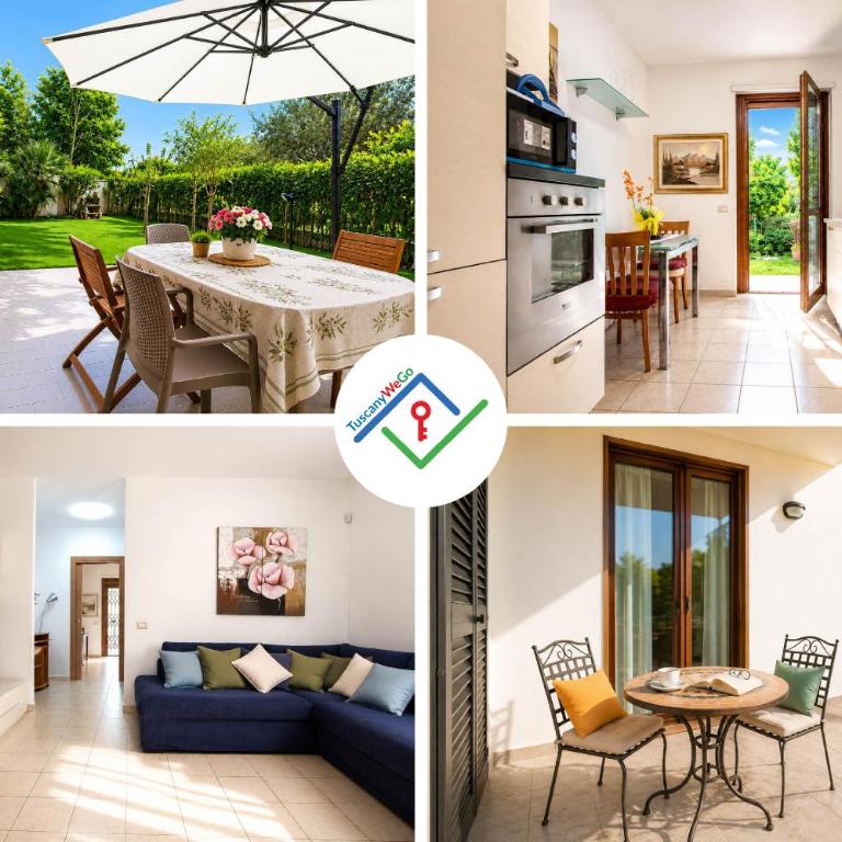 Samuel GL - Piano Terra, 5 Ospiti, 2 Bagni, Giardino Privato, Parcheggio - Vicino Pisa e Ospedale Cisanello - Appartement 2 Chambres - 16