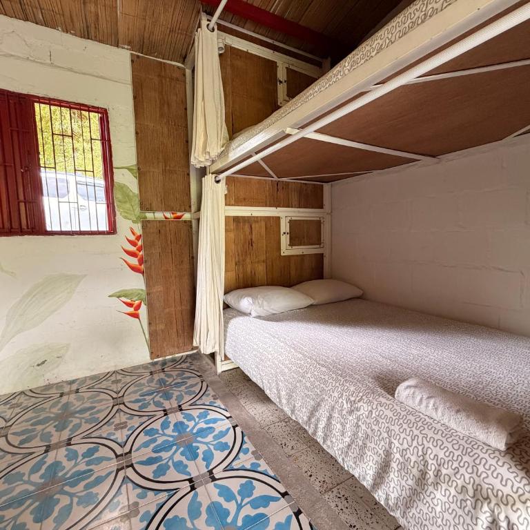 Hacienda Venecia Hostel - Cama en habitación compartida mixta de 8 camas - 3