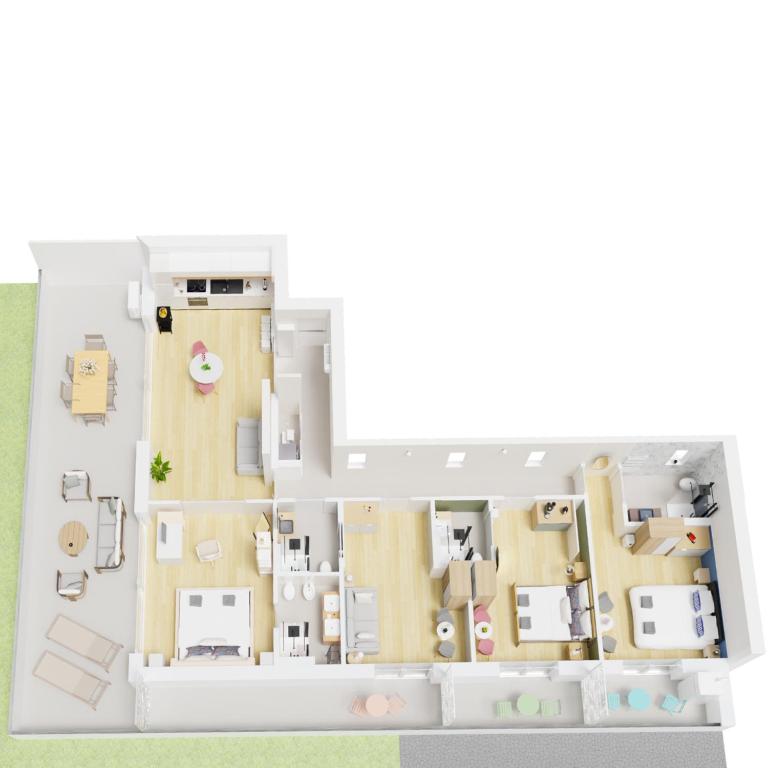 Lantern Penthouse - Apartamento Deluxe de 4 dormitorios - 51