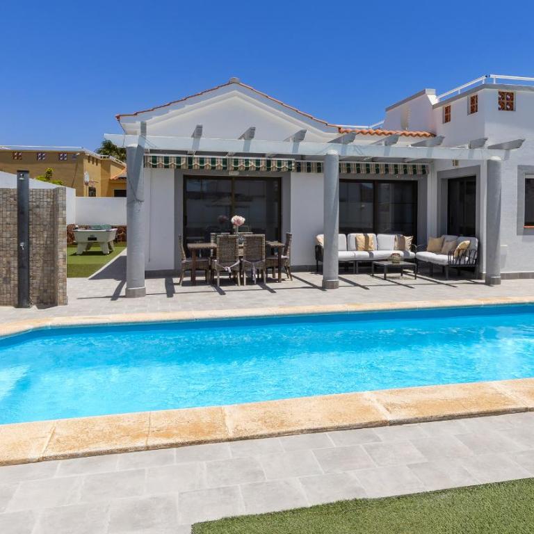 Villa with private pool, near beach and golf Caleta de Fuste- Villa Charlotte - Villa avec Piscine Privée - 10