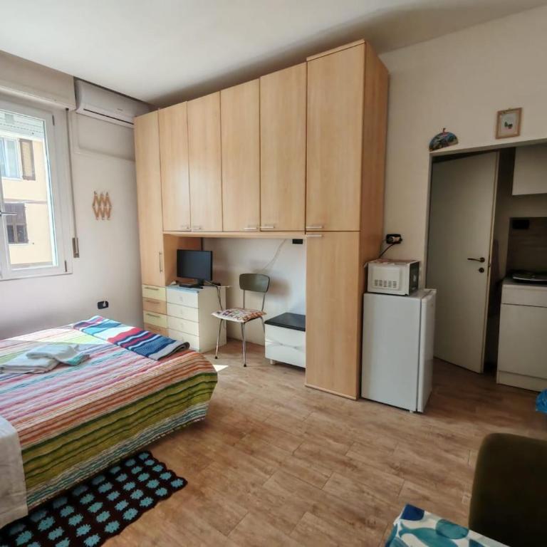 Backpackers Rimini Monolocale - Il Lupo Affitta - Studio-Apartment mit 1 Doppelbett - 4