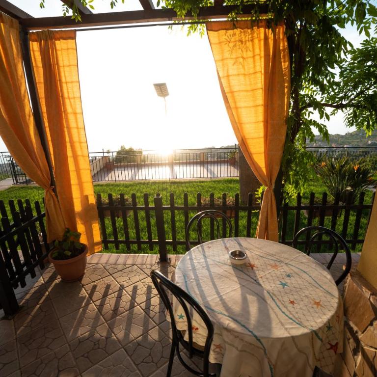 B&B "L'Eco del Mare" - Camera Tripla con Vista Giardino - 8