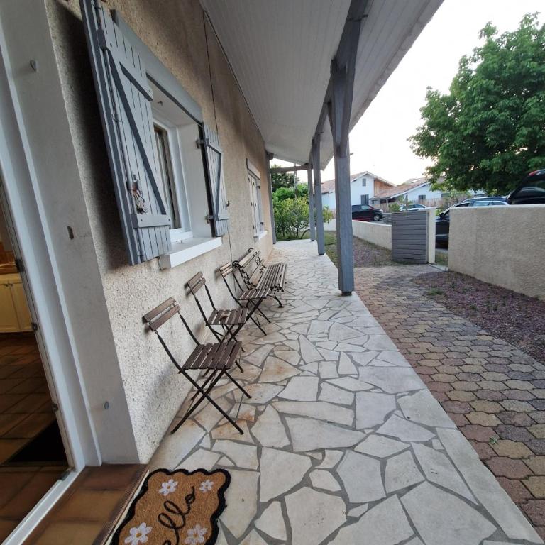 Chez papi Rob Maison landaise avec terrain de pétanque à deux pas du centre - Casa con 4 camere da letto - 43