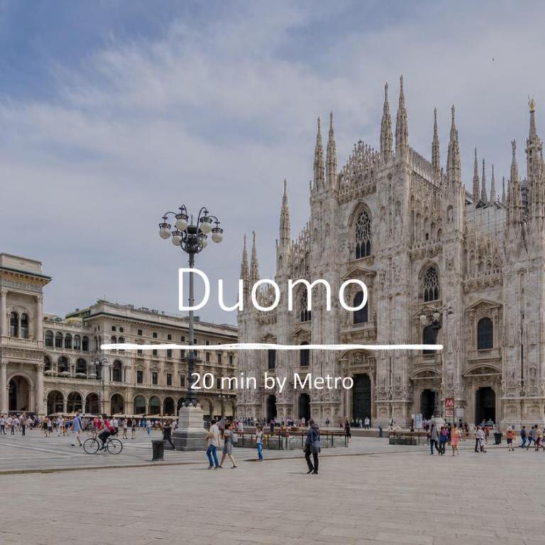 20 min Duomo - Design Apartment - Apartamento con vistas y balcón - 9
