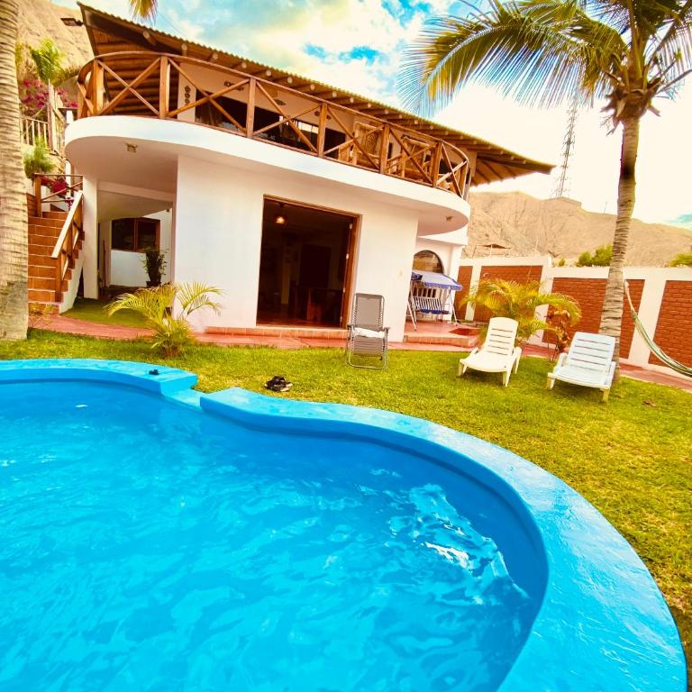 Casa Roca Parada, Las Pocitas, Mancora - Four-Bedroom House - 1