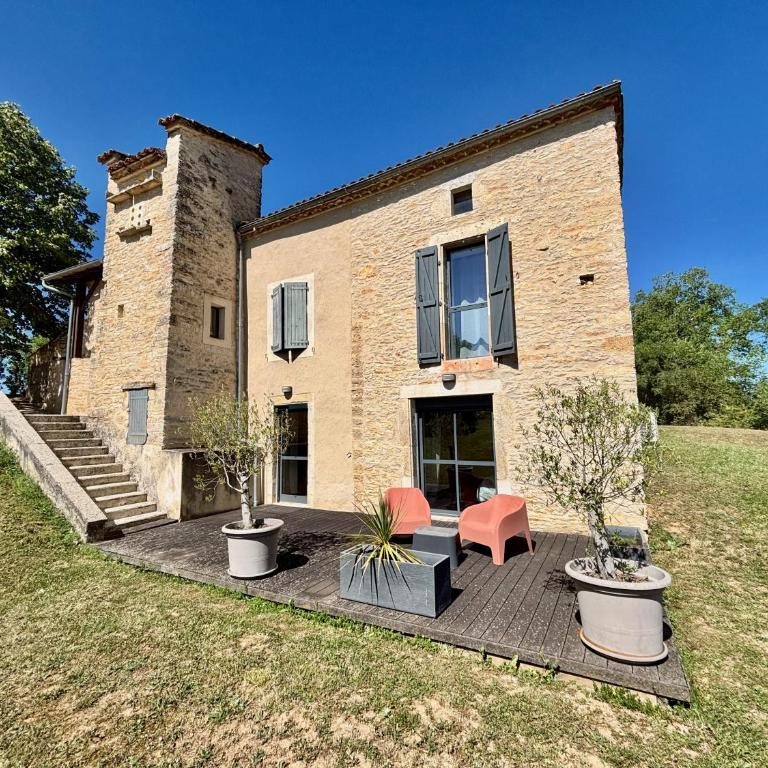 Pierres Blanches, Grange de charme & piscine - Villa 3 Chambres - 32