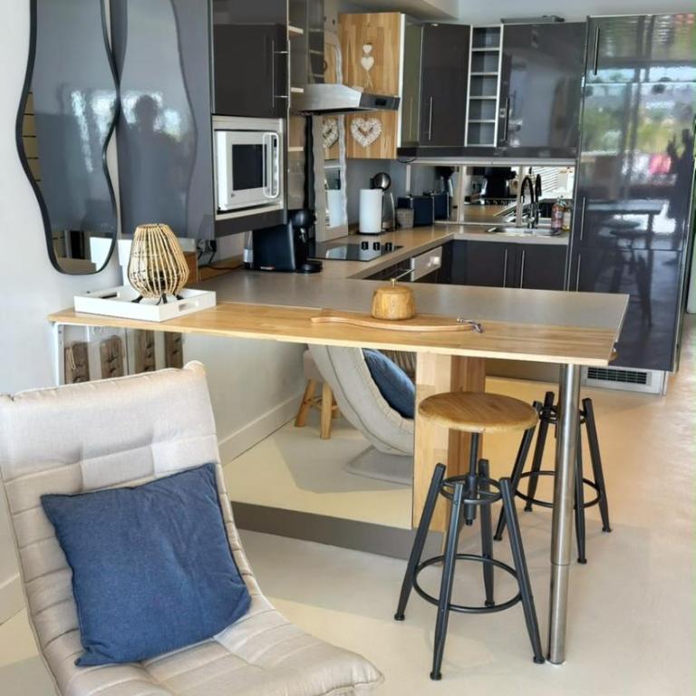Village naturiste, Port-Ambonne, appartement 42 m2, Le luxueux. - Apartment mit 1 Schlafzimmer - 5