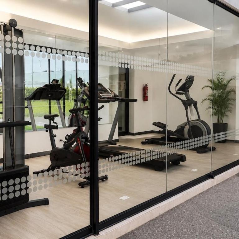 Luxury Executive Suite, Security24h, Parque La Carolina - One-Bedroom Apartment - 4