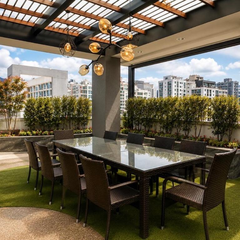 Luxury Executive Suite, Security24h, Parque La Carolina - One-Bedroom Apartment - 12