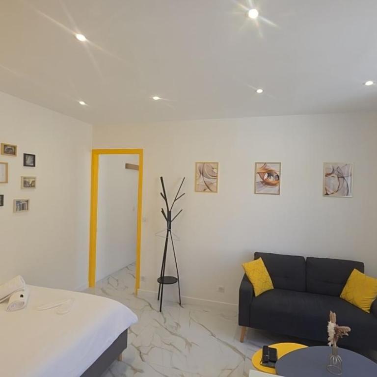 Ô Sacrée Détente de Reims -Spa privatif - Proche de la gare & centre ville - Appartamento con 1 Camera da Letto - 7