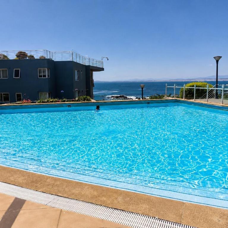 Costa Lilenes Concón - Vista al Mar, Piscina y Estacionamiento - Apartamento de 2 dormitorios - 3