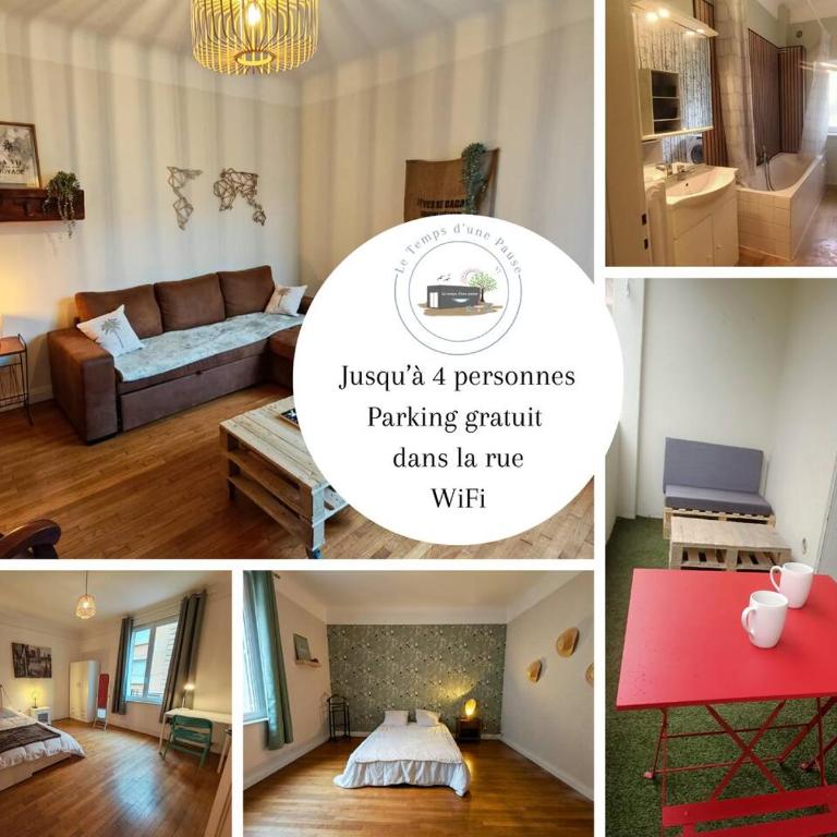 Le Meublé à Metz - Appartement jusqu'à 4 personnes - Apartamento de 2 dormitorios - 1