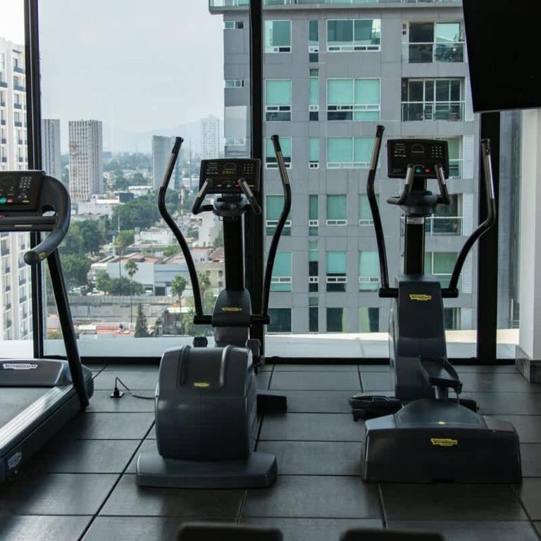 Depto 6 person 3 Rec Alberca Gym Cowork Estaciona - Apartamento - 45
