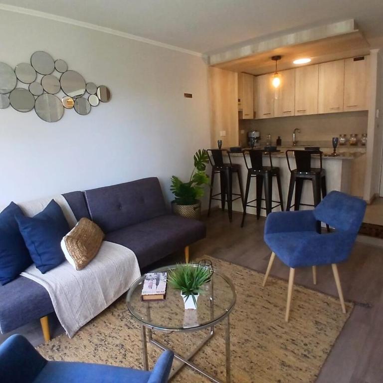 New furnished 1 bedroom, 1 bath, 50 m2 apartment in Macul - Apartamento de 1 dormitorio - 6
