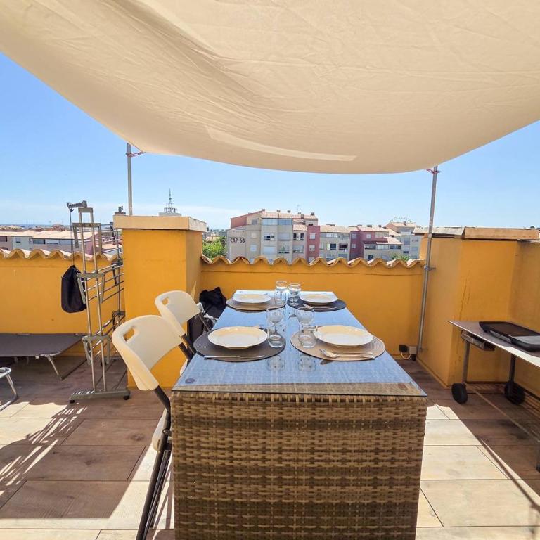 Appartement avec clim, terrasse et vue mer - 4 pers. - FR-1-880-96 - Apartment - 9