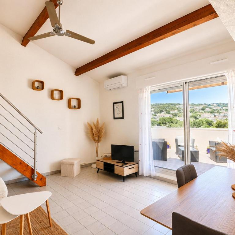 Spacieux T3, terrasse vue montagne - 6 pers. - FR-1-472-221 - Apartment - 4
