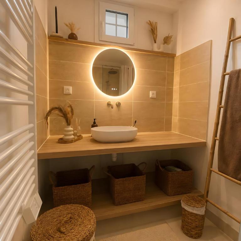 Appartement proche plage Luna Mare - Apartment mit Dusche - 8