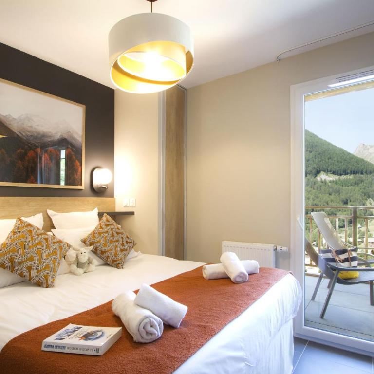 Résidence Odalys Le Mont d'Auron - Appartement 2 Chambres avec Vue sur la Montagne - 5