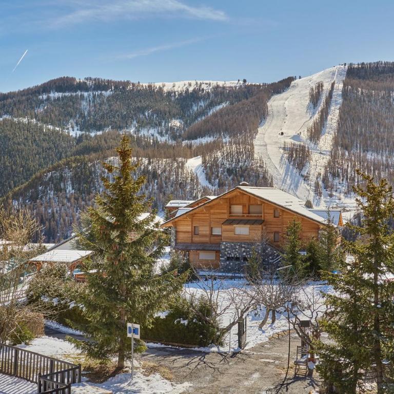 Résidence Odalys Le Mont d'Auron - Appartement 2 Chambres avec Vue sur la Montagne - 22