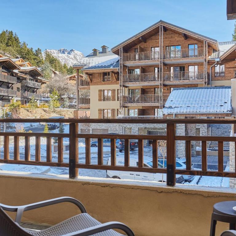 Résidence Odalys Le Mont d'Auron - Appartement avec Vue sur la Montagne - 18