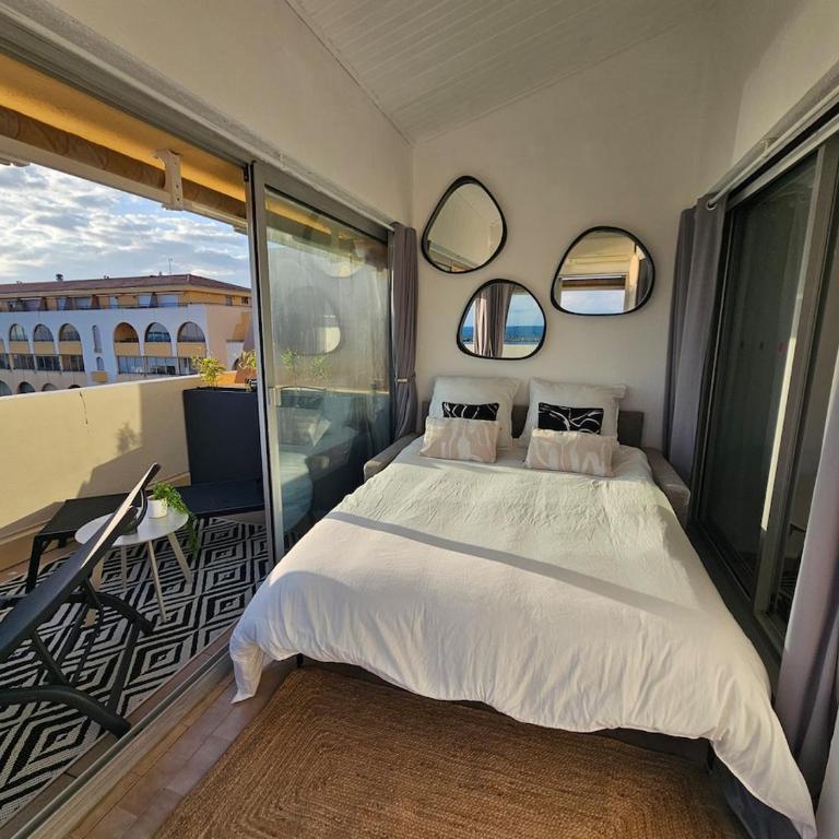 Face à La Mer, Superbe Roof TOP, Vue Mer Panoramique, Solarium, Clim - Apartment - 24