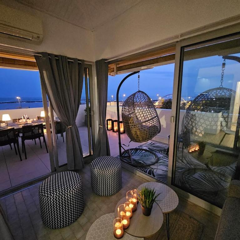 Face à La Mer, Superbe Roof TOP, Vue Mer Panoramique, Solarium, Clim - Apartment - 29