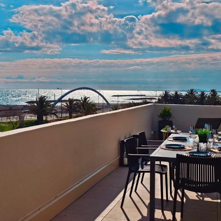 Face à La Mer, Superbe Roof TOP, Vue Mer Panoramique, Solarium, Clim - Apartment - 11