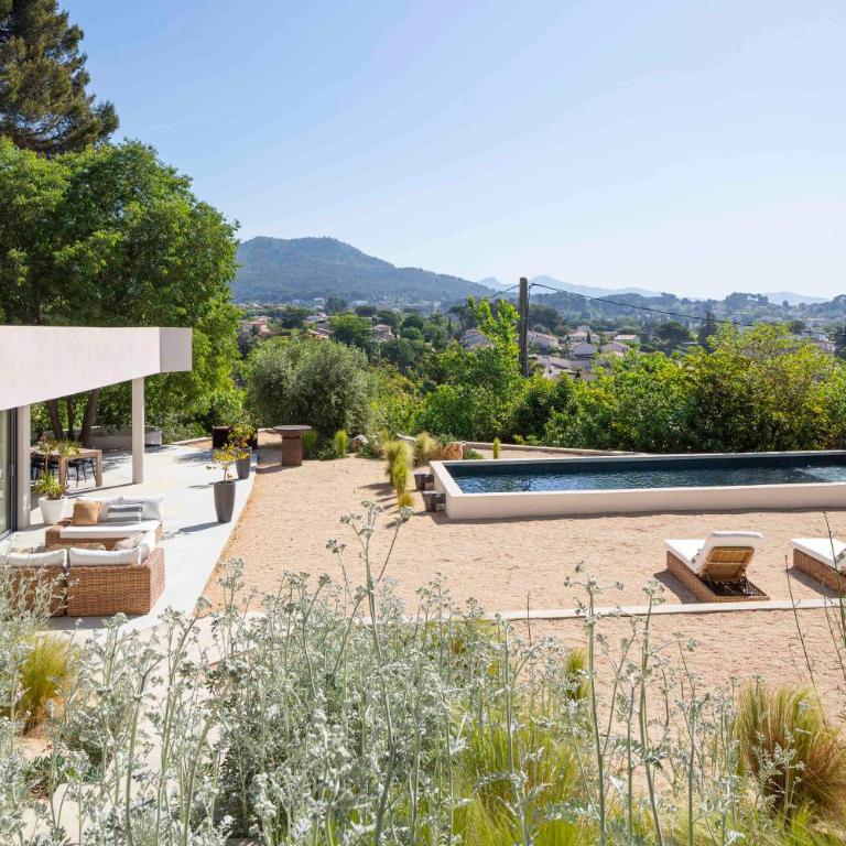 Villa moderne avec piscine et vue panoramique 6 pers - Villa 3 Chambres - 16