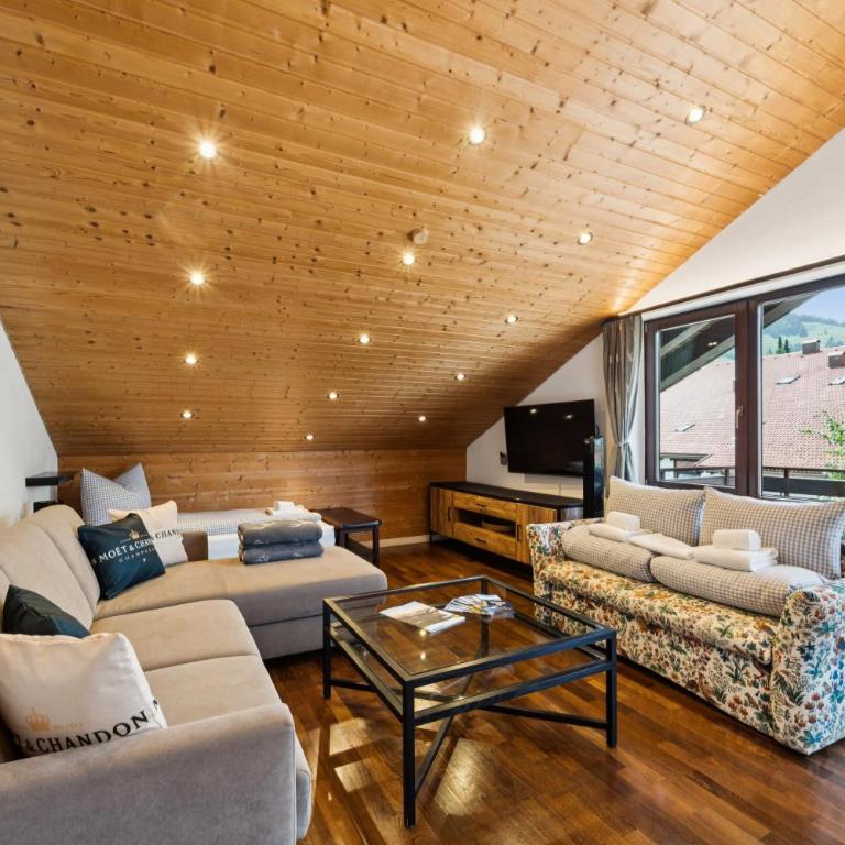 Hochgrat Panorama Suite Steibis für 8 Gäste - Deluxe Apartment mit 2 Schlafzimmern - 18