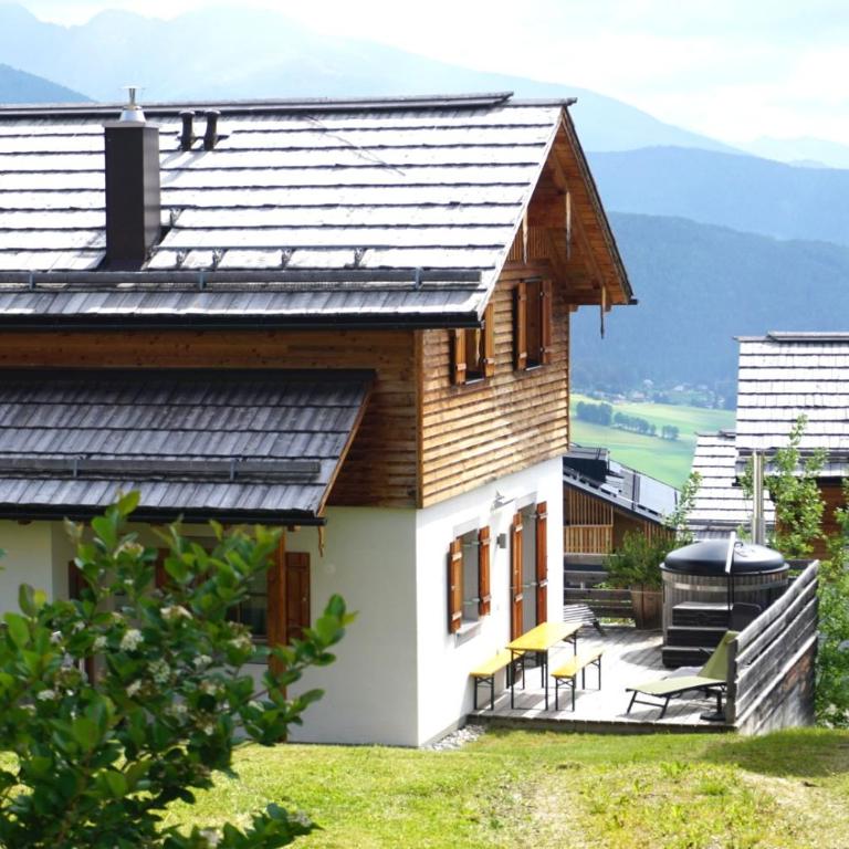 Bockblick Chaletdorf Fanningberg - Four-Bedroom Chalet with bath tub (hot tubs) - 16